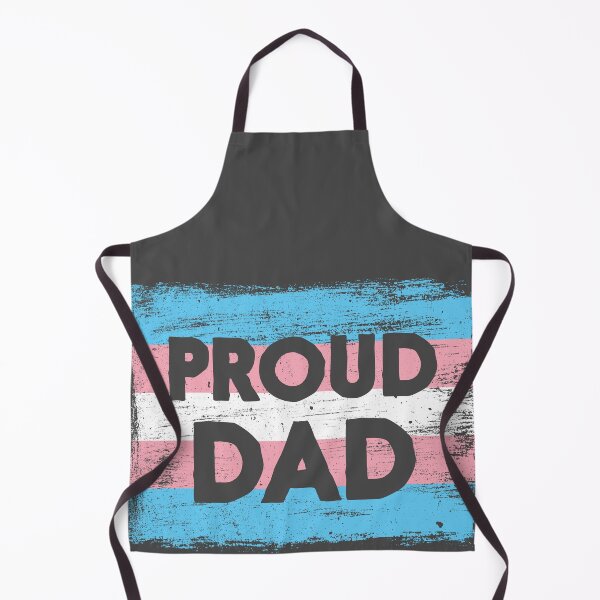 Item preview, PROUD DAD - Transgender Pride Flag - Vintage Paint designed and sold by UBUCO.
