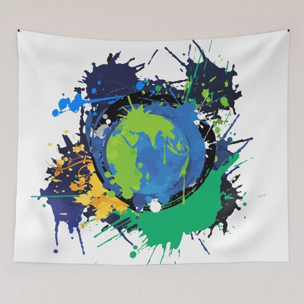 Item preview, Earth is a Globe Abstract Design designed and sold by indigofox-x.