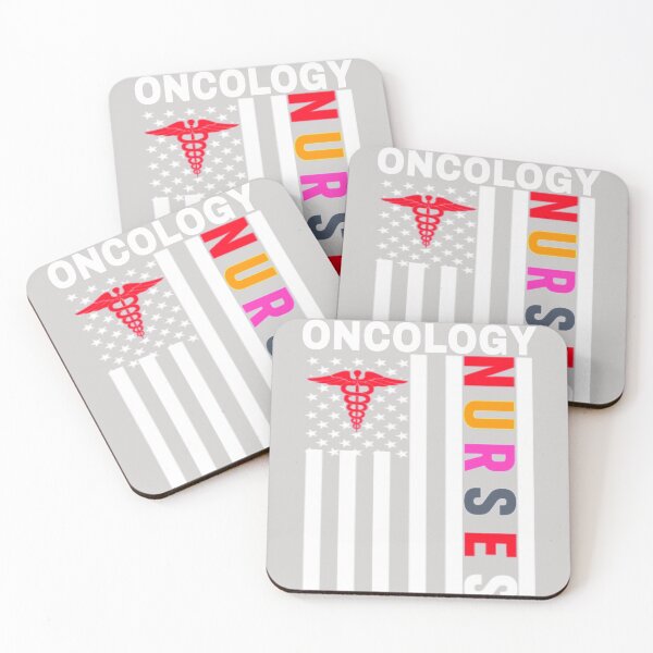 Item preview, Funny Oncology Nurse Team Patriotic American Flag designed and sold by GINIART.