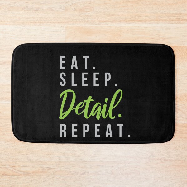 Item preview, Eat Sleep Detail Repeat Cars Tuning designed and sold by MooonTees.