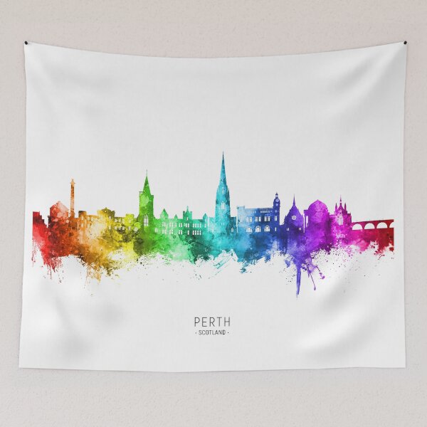 Item preview, Perth Scotland Skyline designed and sold by ArtPrints.