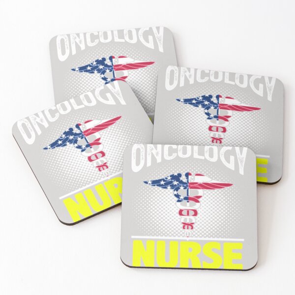 Item preview, Funny Oncology Nurse Team Patriotic American Flag designed and sold by GINIART.