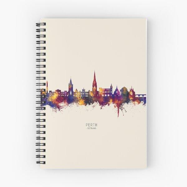 Aperçu de l'œuvre Perth Scotland Skyline créée et vendue par ArtPrints.