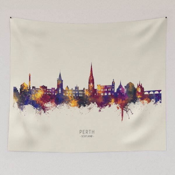 Item preview, Perth Scotland Skyline designed and sold by ArtPrints.