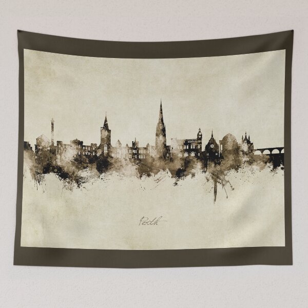 Item preview, Perth Scotland Skyline designed and sold by ArtPrints.