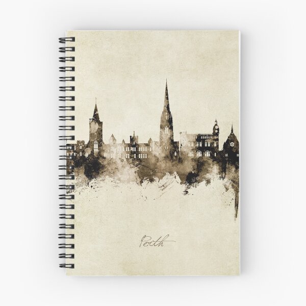 Aperçu de l'œuvre Perth Scotland Skyline créée et vendue par ArtPrints.