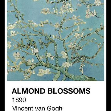 Aperçu de l'œuvre Carte Pantone de Vincent Van Gogh, Fleurs d'amandier de neopop