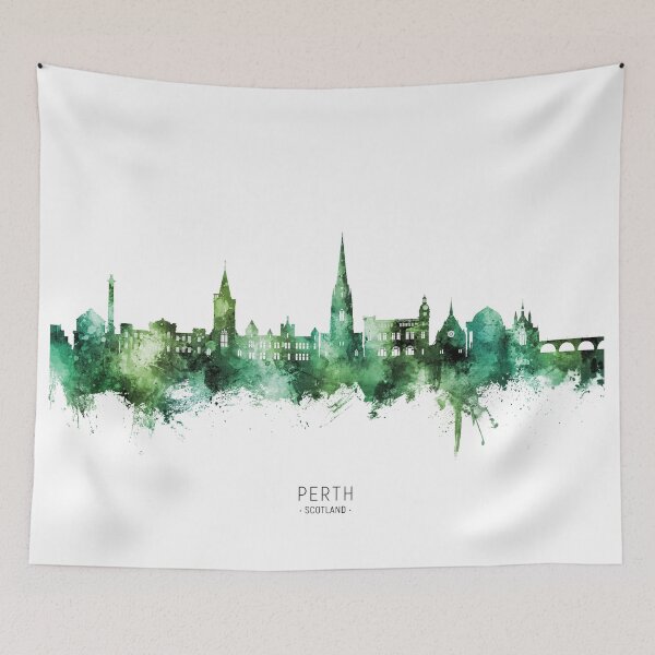 Item preview, Perth Scotland Skyline designed and sold by ArtPrints.