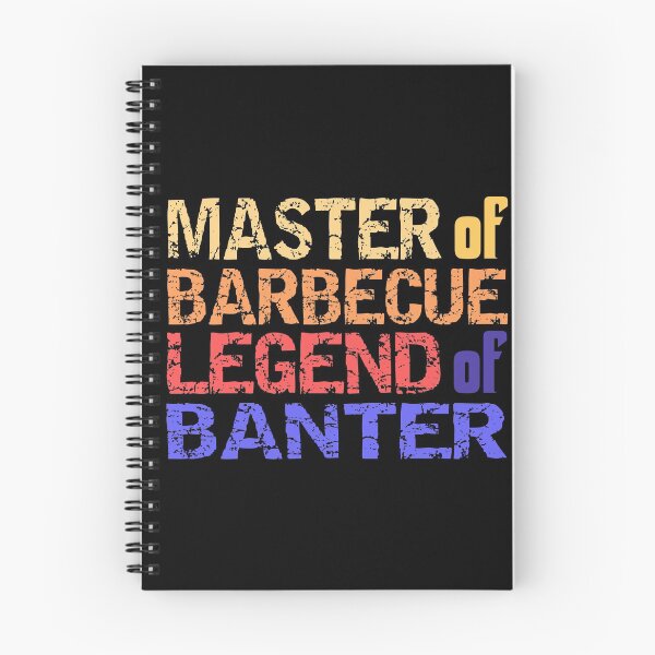 Item preview, Master of Barbecue Legend of Banter - Funny BBQ lover Dad Joke Design designed and sold by poojapatel5.