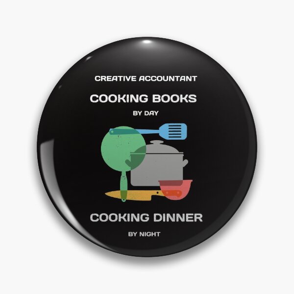 Item preview, Creative Accountant. Cooking books by day, cooking dinner by night. . designed and sold by Evartdesign.