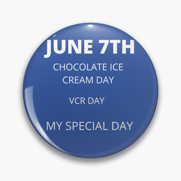 Item preview, Daily holidays - June 7th designed and sold by edwardtiptonart.