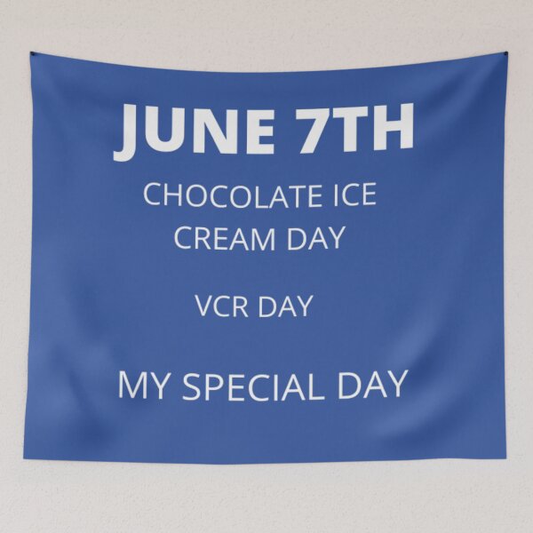Item preview, Daily holidays - June 7th designed and sold by edwardtiptonart.