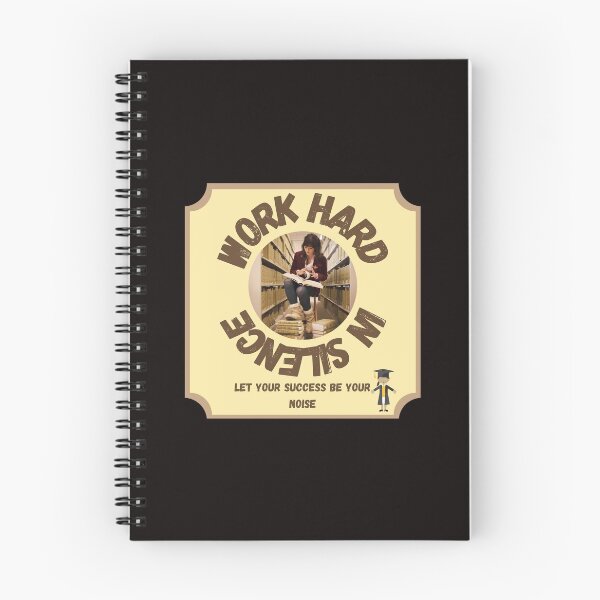 Item preview, Work Hard in Silence designed and sold by CoyoteGifts.