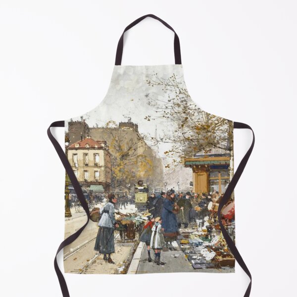 Item preview, The Flea Market, Porte du Châtillon - Eugene Galien-Laloue designed and sold by CJET.