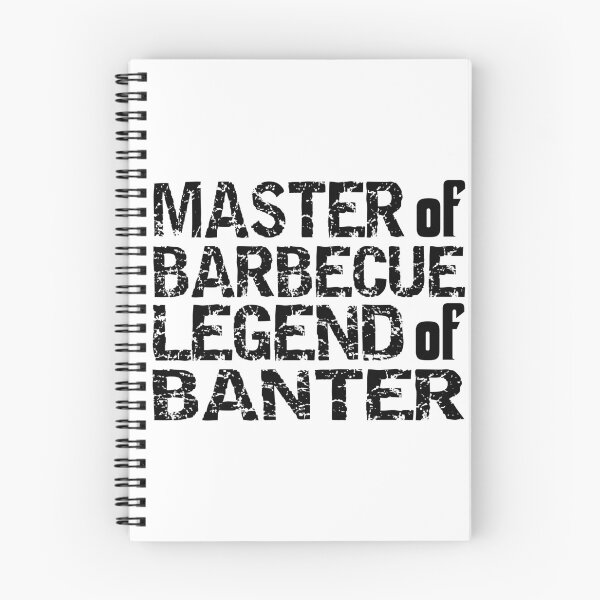 Item preview, Master of Barbecue Legend of Banter - Funny BBQ lover Dad Joke Design designed and sold by poojapatel5.