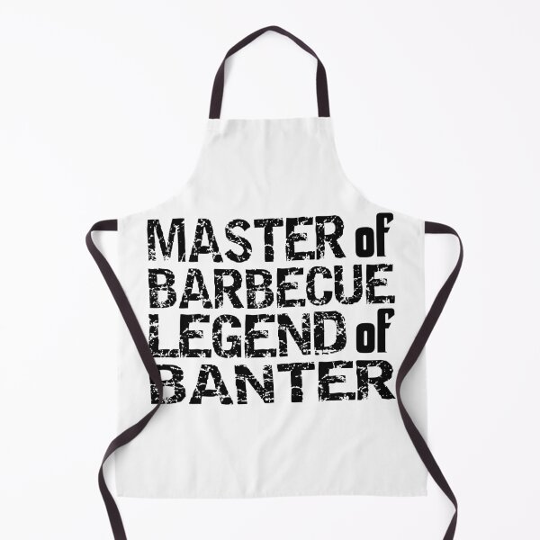 Item preview, Master of Barbecue Legend of Banter - Funny BBQ lover Dad Joke Design designed and sold by poojapatel5.