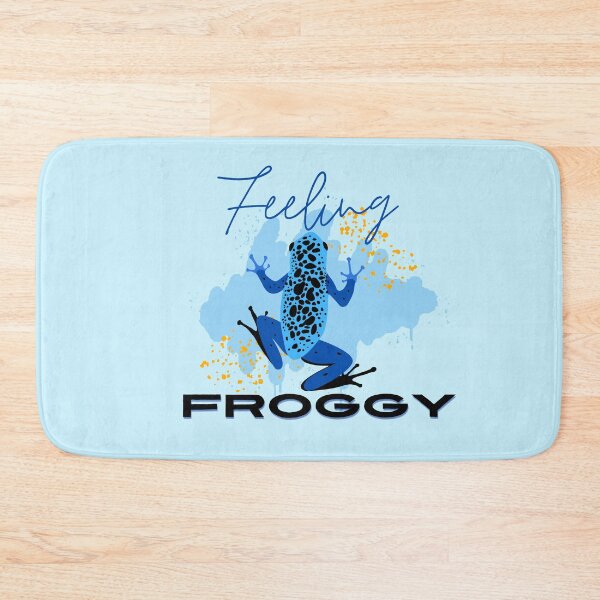 Item preview, Feeling Froggy Blue Spotted Frog designed and sold by indigofox-x.