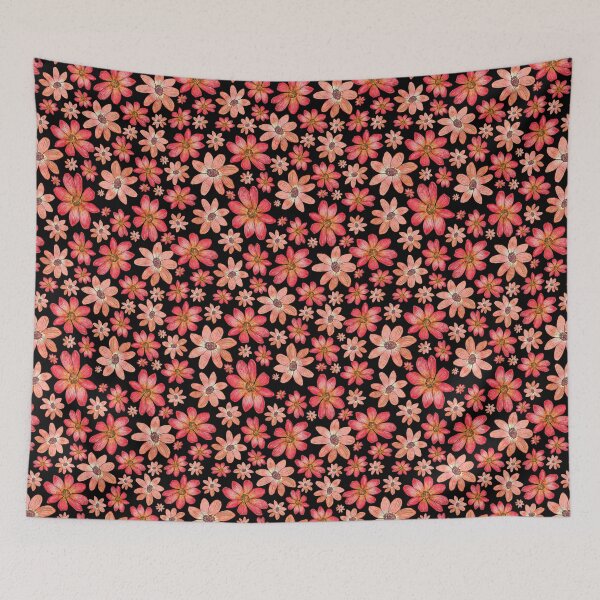 Item preview, Watercolor Daisy Floral Pattern Aesthetic Attractive Flower designed and sold by SD-illustration.