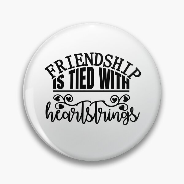 Item preview, Friendship is tied with heartstrings designed and sold by SasKloset.