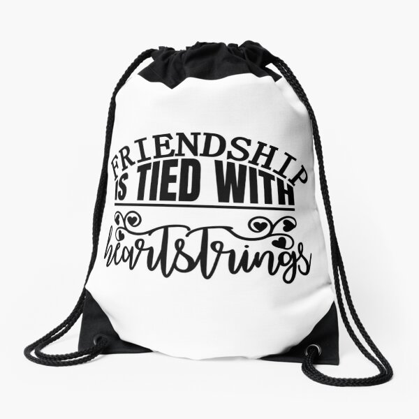 Heartstrings Drawstring Bags for Sale | Redbubble