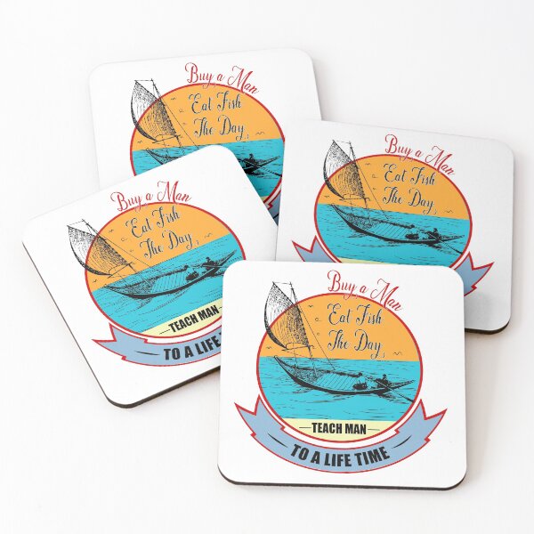 Item preview, Buy A Man Eat Fish The Day Teach Man To A Life Time designed and sold by Desibeau.