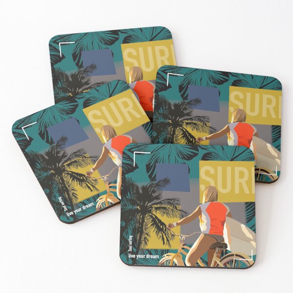 Aperçu de l'œuvre LE SURF créée et vendue par Tiny-Designs-UK.