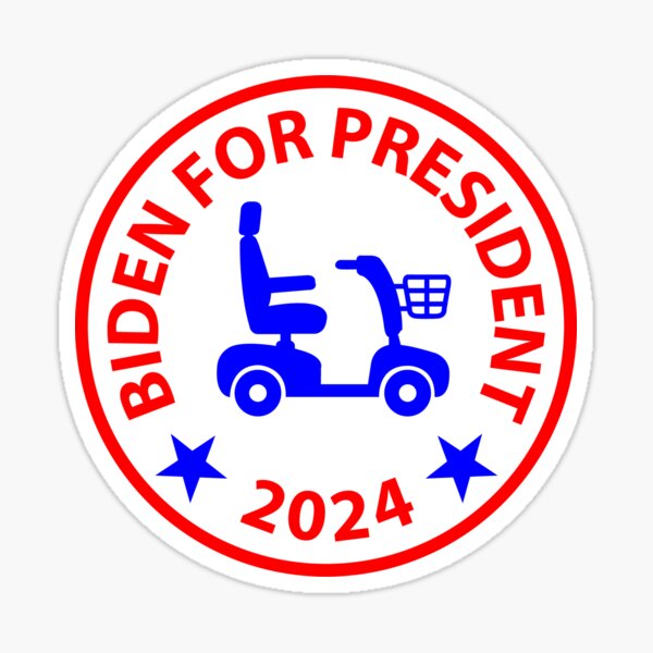 Artikel-Vorschau von Biden für Präsident 2024, designt und verkauft von ArtofDissent.