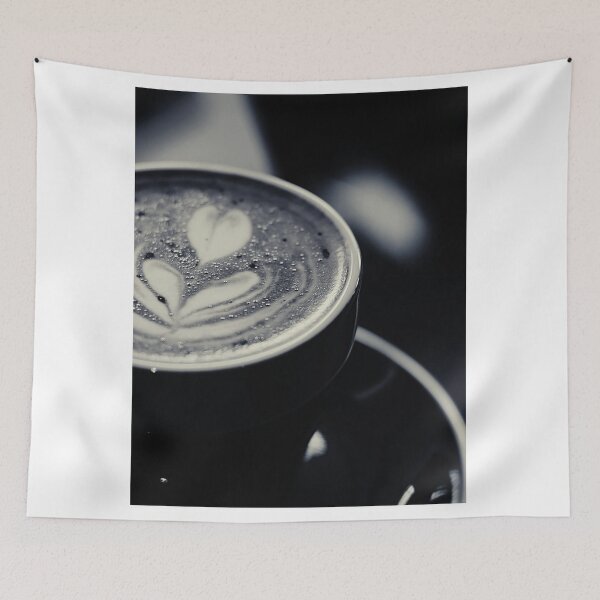 Item preview, retro look black and white coffee design. designed and sold by magnetite360.