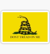 Gadsden Don’t Tread On Me Flag - Authentic Version Sticker