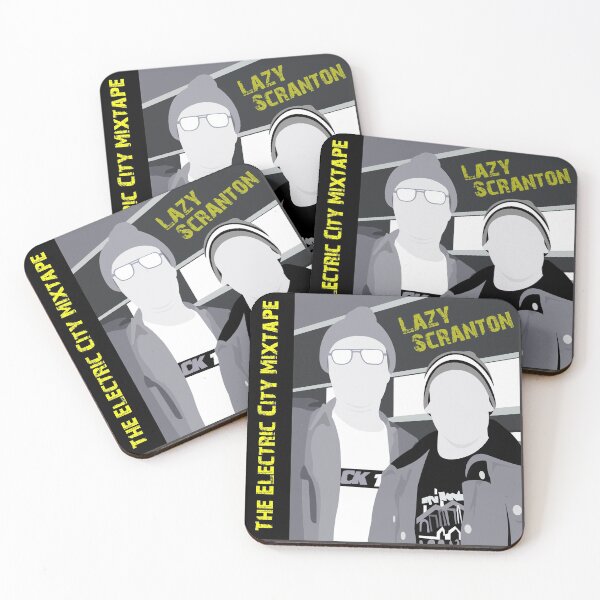 Item preview, The Electric City Mixtape | Black and White designed and sold by doctorheadly.