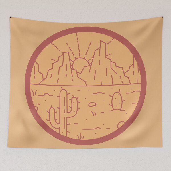 Item preview, Desert Scene Dual Tone designed and sold by GrellenDraws.