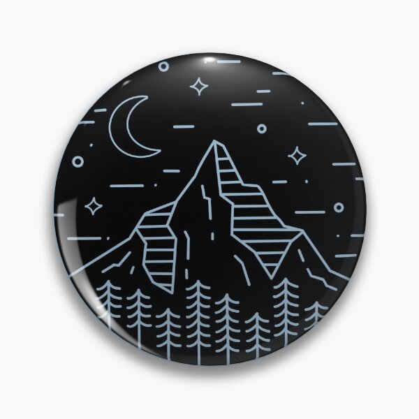 Item preview, Mountain Scene Dual Tone designed and sold by GrellenDraws.