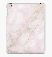 Rose Gold Marmor iPad-Hülle & Klebefolie