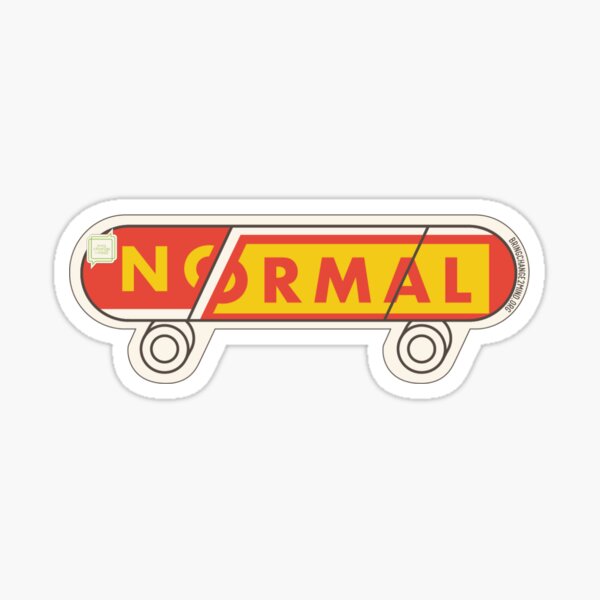 Generation #NoNormal - Skateboard Glossy Sticker