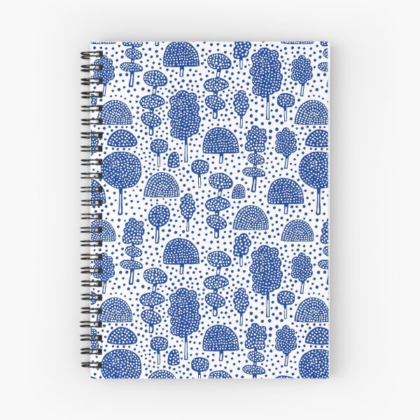 Item preview, Arboretum 230715 - Navy Blue on White designed and sold by Artberry.