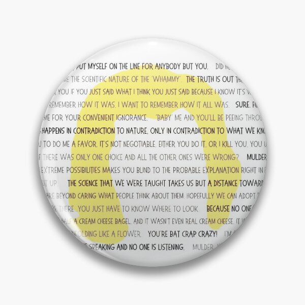 Item preview, Scully Quote Collage designed and sold by TaMaDa1995.