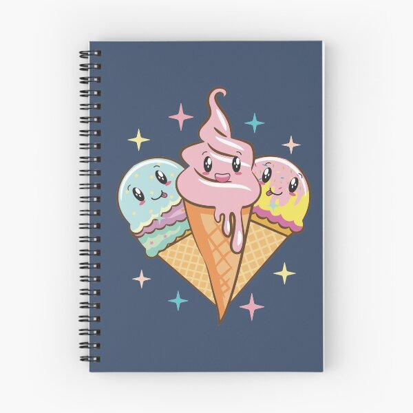 Item preview, Cute Japanese Cartoon Style Ice Cream Party - Kawaii Style designed and sold by Numero14.