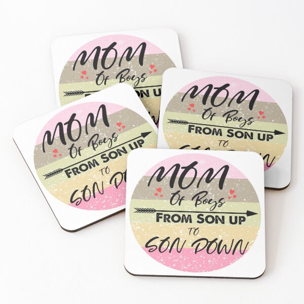 Item preview, mom of boys from son up to son down designed and sold by Powerredge.
