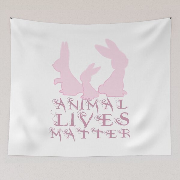 Item preview, Animal Lives Matter - Animal Rights Activism - Rabbit designed and sold by crazycollective.