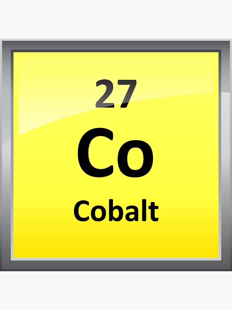 element symbol of cobalt