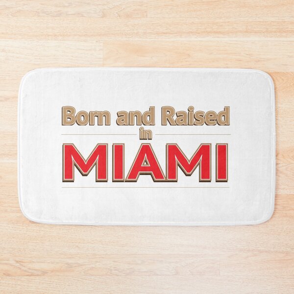 Item preview, Born and Raised in Miami- Florida designed and sold by estudio3e.