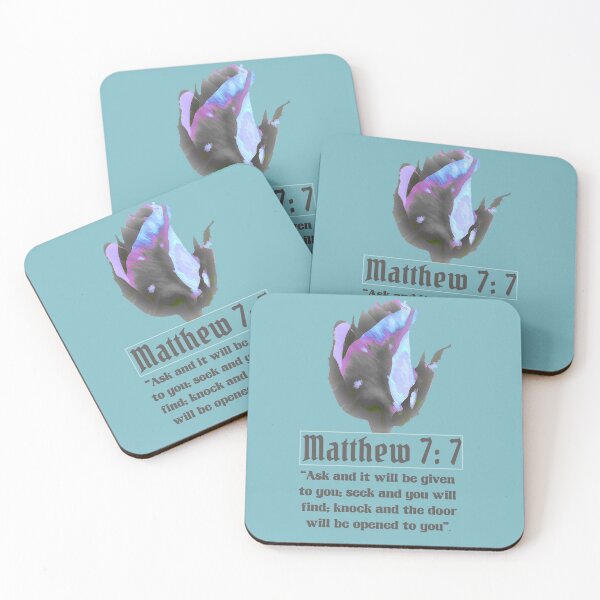Item preview, Matthew 7:7 designed and sold by AmorEternoCO.