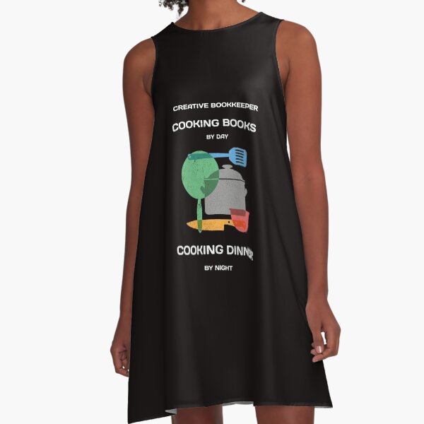 Item preview, Creative Bookkeeper. Cooking books by day, cooking dinner by night. designed and sold by Evartdesign.