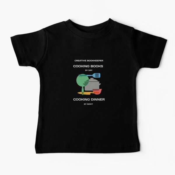 Item preview, Creative Bookkeeper. Cooking books by day, cooking dinner by night. designed and sold by Evartdesign.