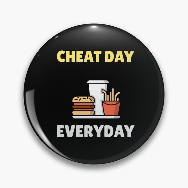Item preview, Cheat Day Everyday - junk food burger fries softdrink designed and sold by GLwithUs.
