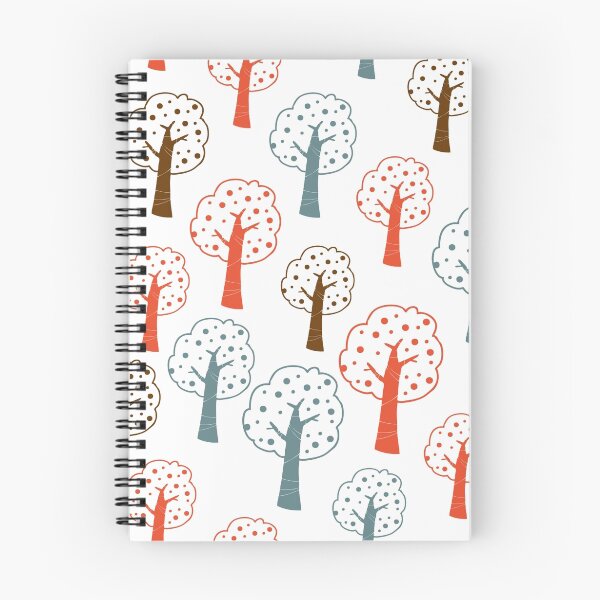 Item preview, Retro Colorful Trees designed and sold by peacockcards.
