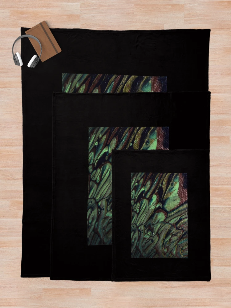 Thumbnail 5 of 6, Throw Blanket, Swamp Thing designed and sold by RewskiPhotos.