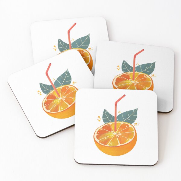 Item preview, Orange Juice Box designed and sold by Sticker Sheep.