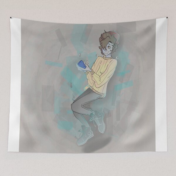 Item preview, Ghostbur Soot Have Some Blue Wilbur Soot designed and sold by crazydemigod666.