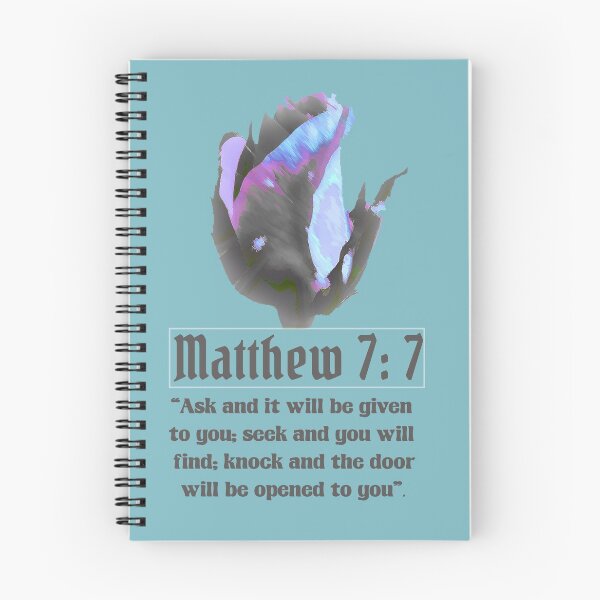 Item preview, Matthew 7:7 designed and sold by AmorEternoCO.